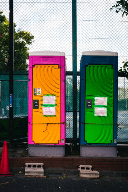 Porta potty delivery and setup in Red Lake, MN